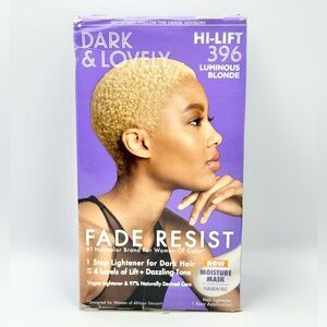 Dark & Lovely Fade Resist Hi-Lift 396 Luminous Blonde Vegan Lightener